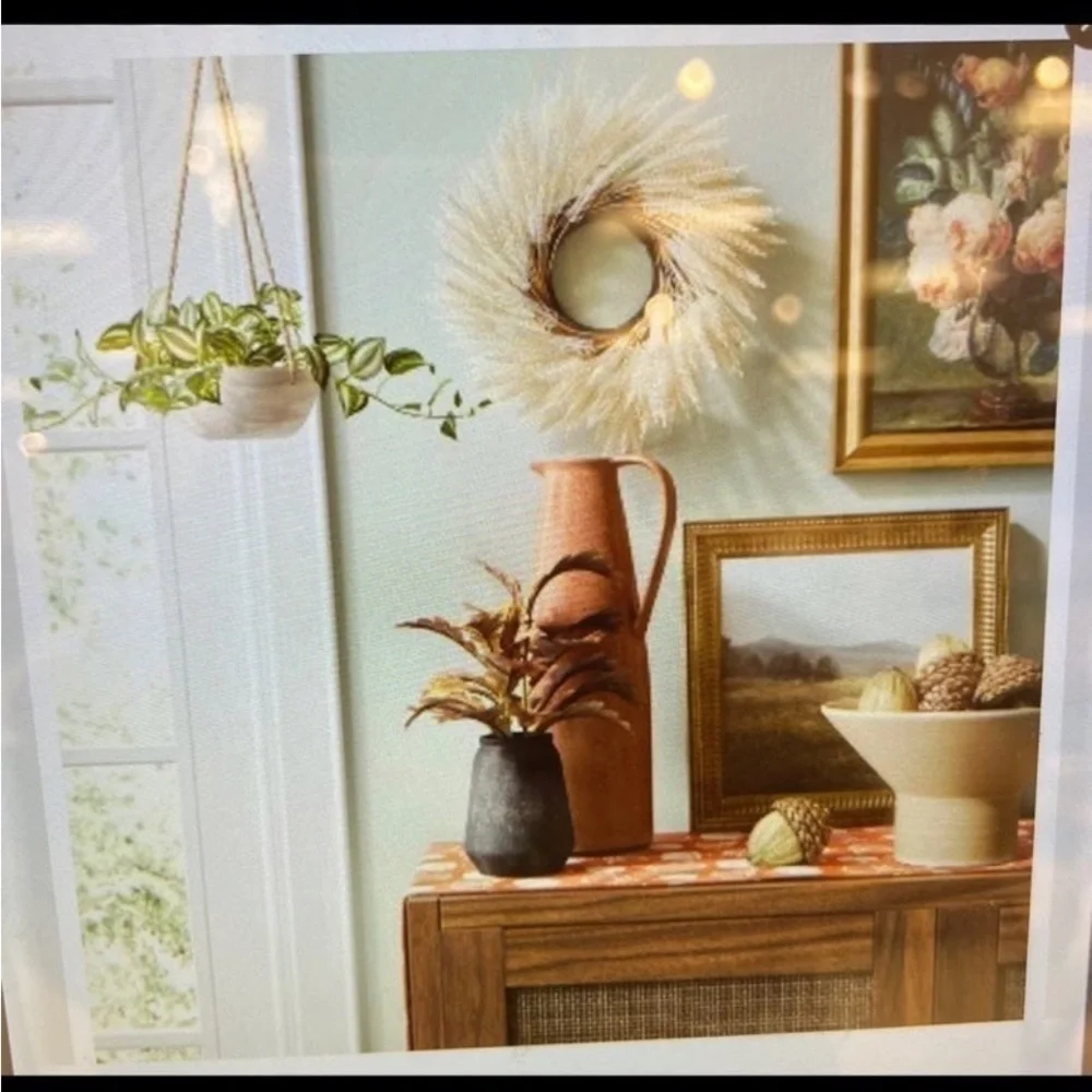 Threshold antique floral